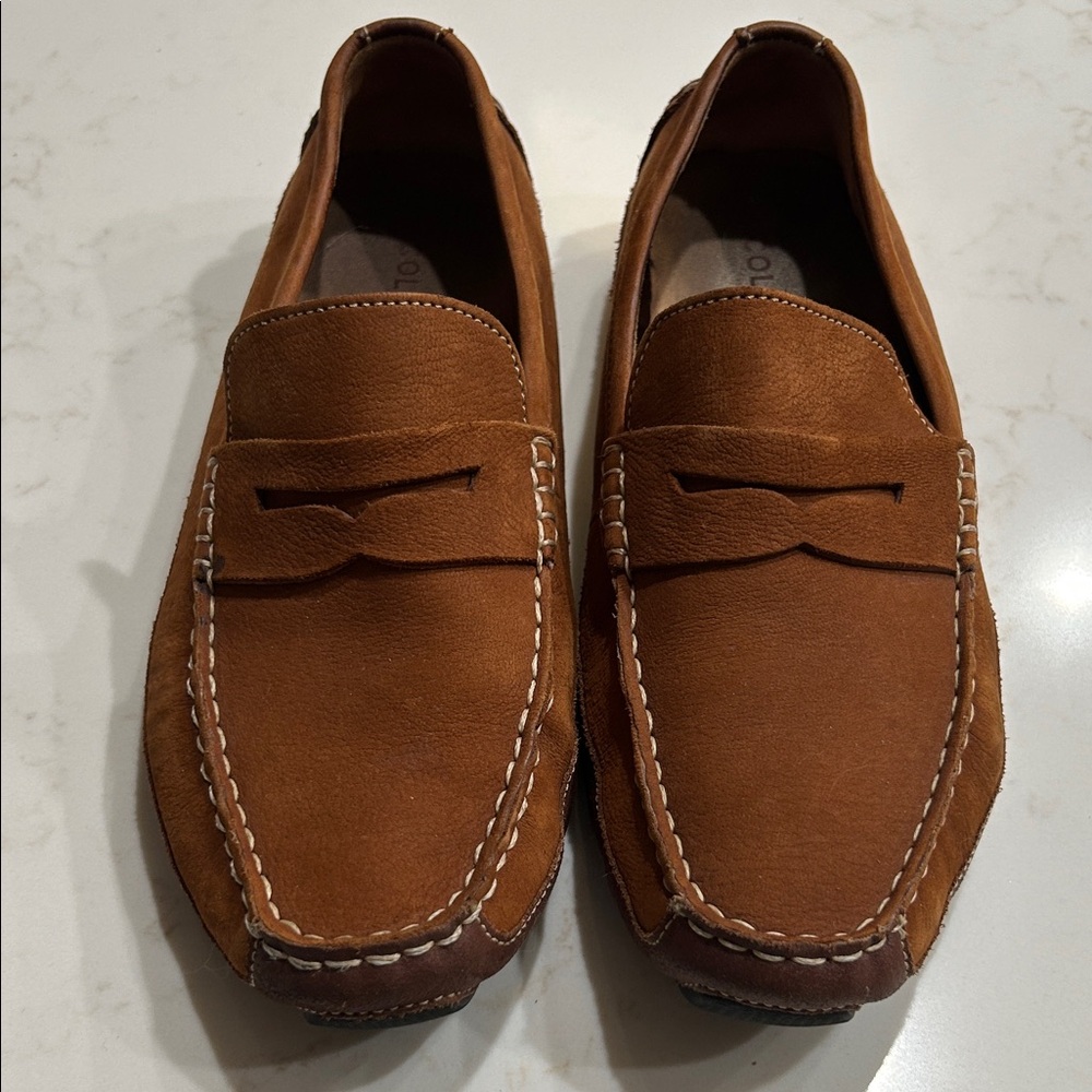 Cole Haan Men's Brown Wyatt Penny Driver Driving Loafers. Size 9